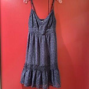 Blue Floral Hollister Slip Dress